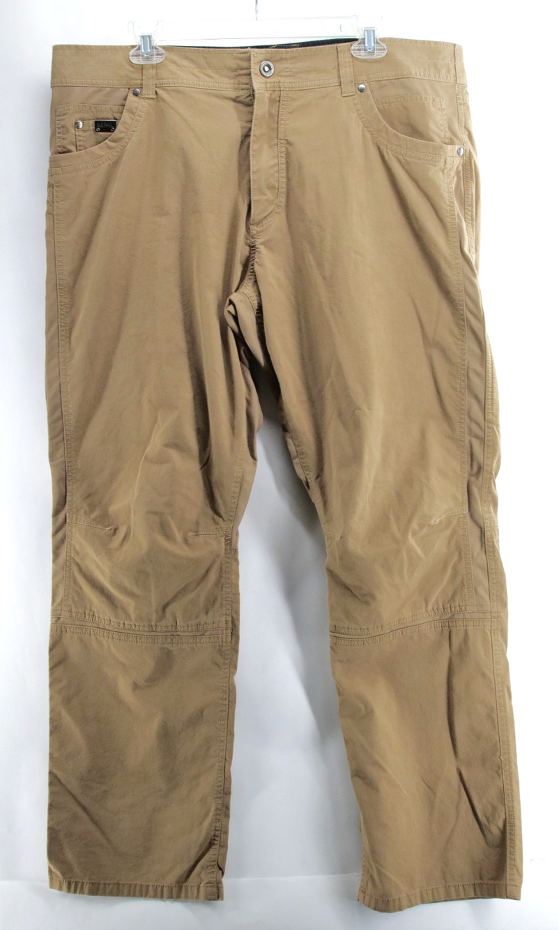KÜHL Revolvr Rogue Pants Mens 40x32 Brown Khaki Pants Casual Workwear
